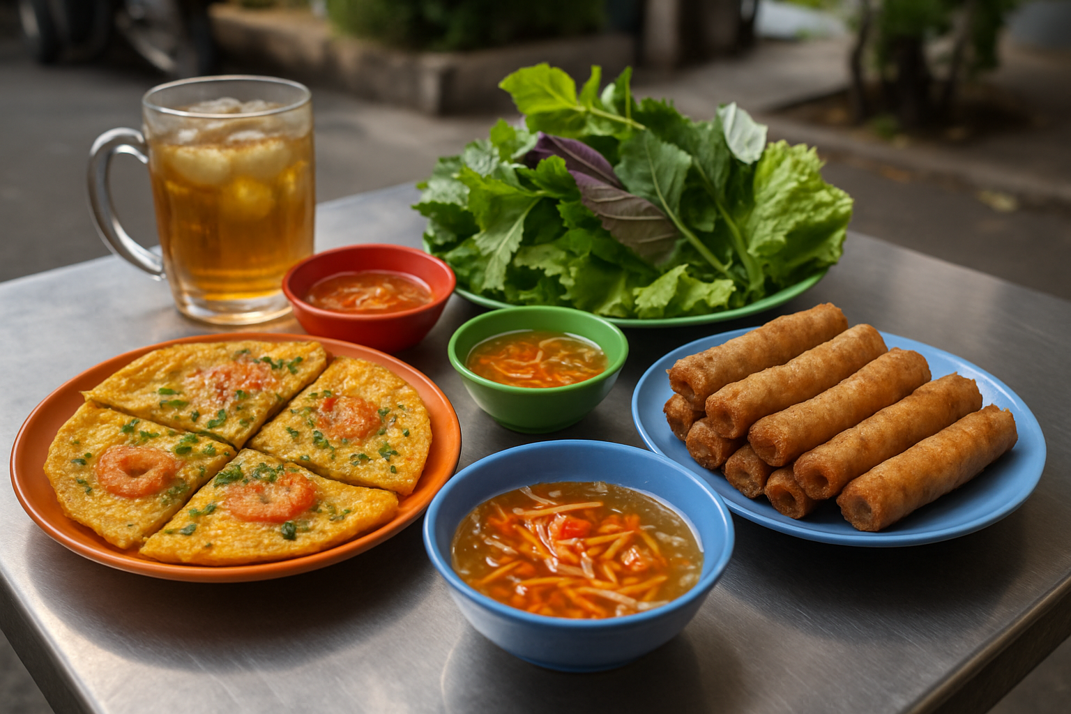 Bối cảnh ăn vặt tại Quận 6